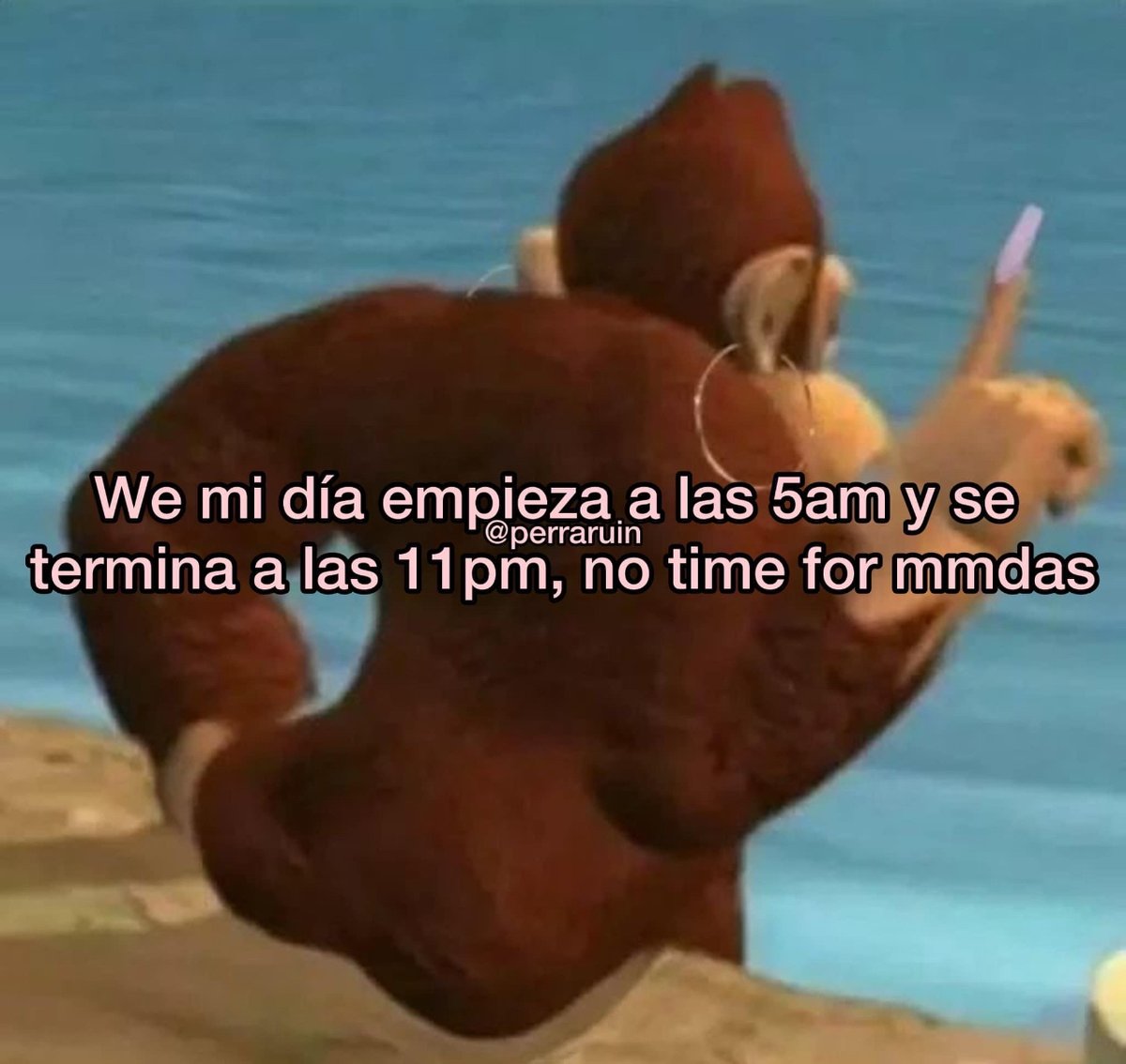 Guarromantico_'s tweet image. No time.