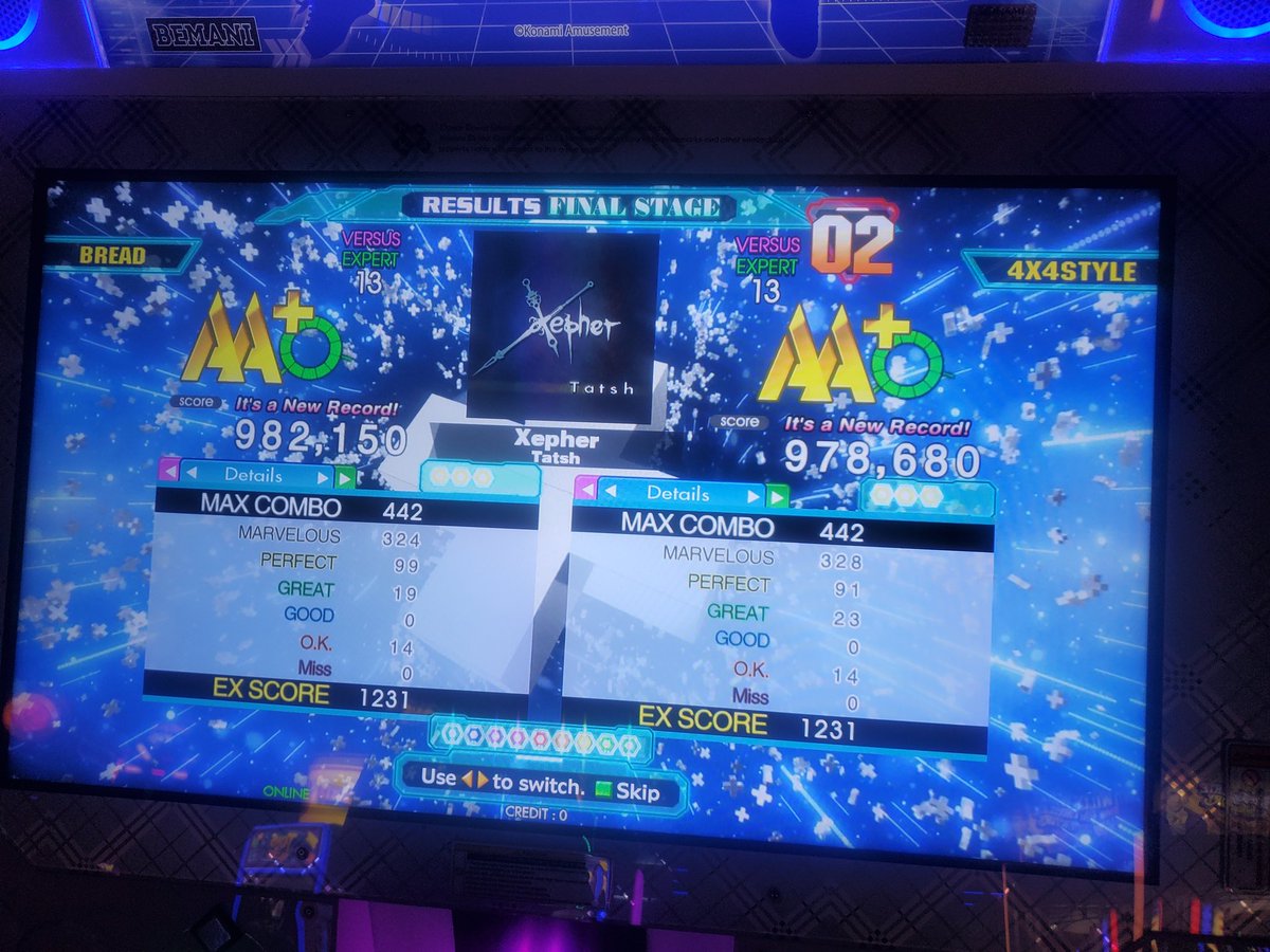 PEPPEPDDR's tweet image. Played 12 hours straight since noon and still did not walk out like a star 😪