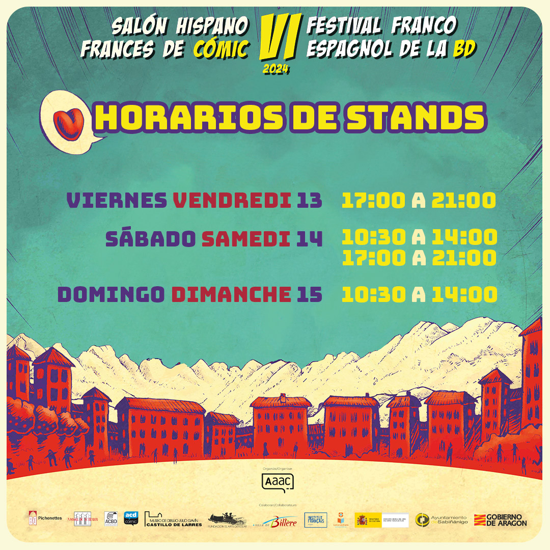 SHF_Comic's tweet photo. Durante el Salón estarán abierto los stands que hemos estado anunciando para que puedas conocer de primera mano sus novedades, sus grandes éxitos y lo que está por llegar. La Plaza de España será el epicentro del noveno arte. ¡Os esperamos!
#shf_comic #ffebd @aaacomic @aytosabi https://t.co/tJlwhJ3xZ6