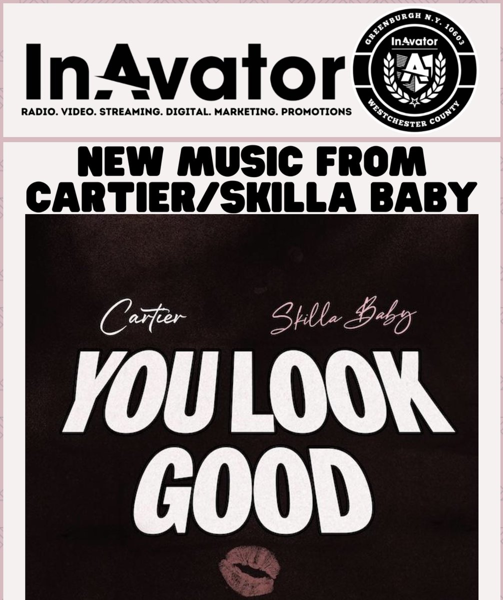 KenCashman's tweet image. #DJServicePack: @cartier2real &amp;amp; @_Skillababy - #YouLookGood (Make It Happen/ @TFEntertainment)
Available Versions: Clean/Dirty/Instrumental
Available for download via #InAvator #DJBlast
#DJs &amp;amp; #RadioProgrammers email us at info@inavator.com for the #DJPack or @MakeItHappen313