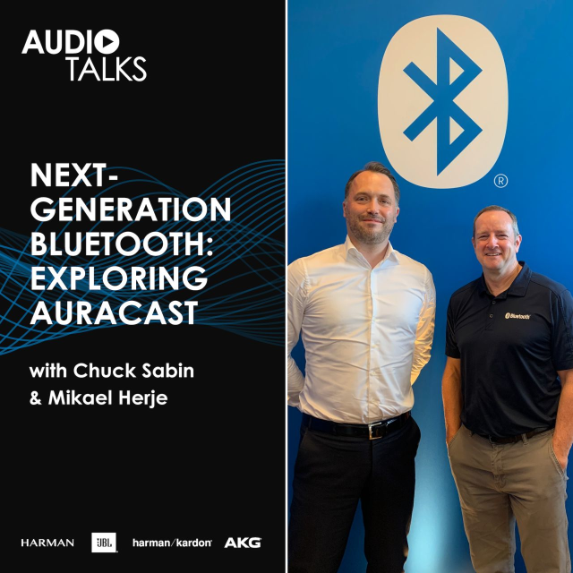 IMChandradhar_S's tweet photo. Curious about what the future of audio will sound like? In our brand-new \#AudioTalks episode, \@Oisin Lunny chats with \@Chuck Sabin from \@Bluetooth SIG and \@Mikael Herje from \@HARMAN International as they unpack \#Auracast, a... #HARMANemployee https://t.co/TUKxWqXP05 https://t.co/CQhCPLxRPO