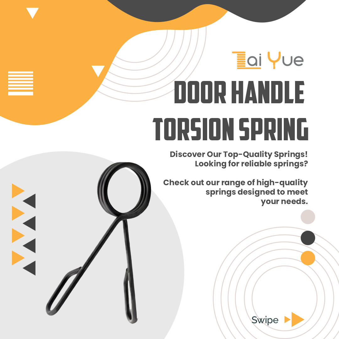 springsmaker1's tweet image. Need stronger door springs? LaiYue Door Handle Torsion Springs are built for smooth, easy operation and long-lasting performance. Follow us for more hardware solutions!

📞Call: +86 19926447845
📩Email Us: sales@springsmaker.com

#garagedoorsprings #torsionspring #tensionspring