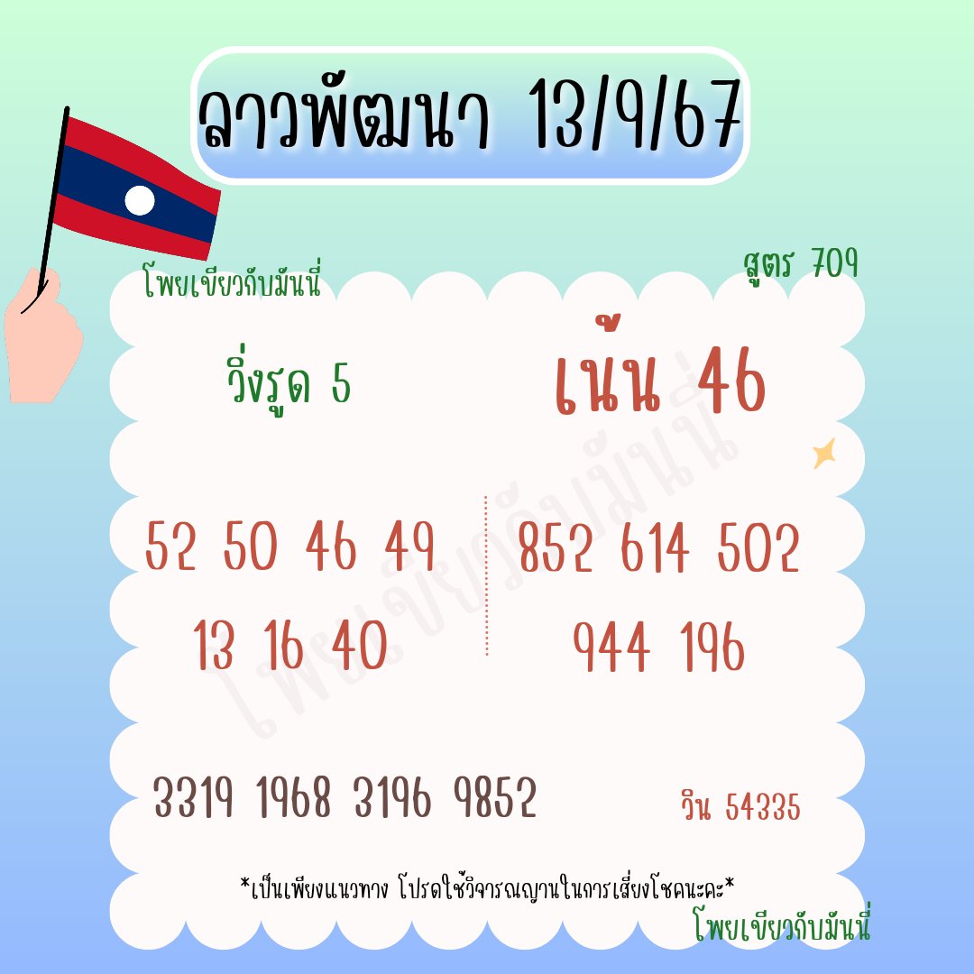 m2_new99's tweet photo. 🇱🇦🇻🇳ลาวพัฒนากับนอยรวมจ้า 🇻🇳🇱🇦
ใครกดรีใจขอให้ถูก3ตัวตรงค่า
โปรดเล่นอย่างมีสติ เป็นเพียงแนวทาง
#หวยลาว #หวยงวดนี้ #หวยฮานอย #หวยลาวพัฒนา #โพยเขียวกับมันนี่ https://t.co/bBnZd4L4bw