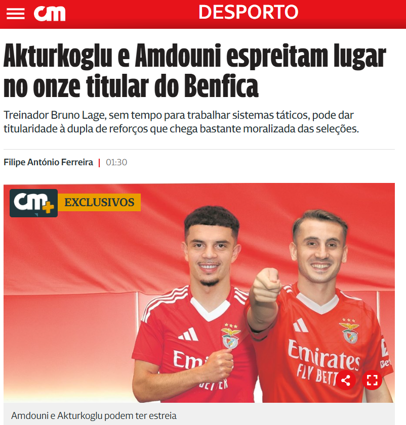 TecoSLB's tweet photo. 2º "Exclusivo" no espaço de uma semana, que publicam 3 ou 4 dias depois de eu dar esse mesmo Exclusivo! 😎 #Benfica #Trutas https://t.co/oc4okXXA4B