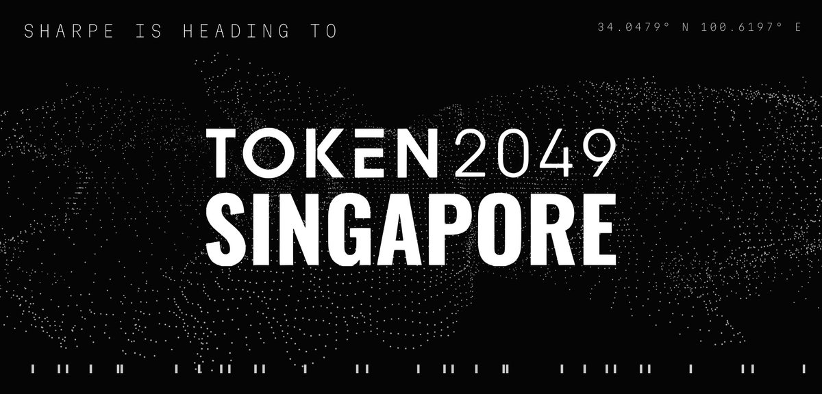SharpeLabs's tweet photo. We’re heading to @token2049 in Singapore! 🏎️

Catch us there as we dive deep into all things Sharpe and building consumer-facing apps and infrastructure.

Don’t forget to come say hi! 👋 https://t.co/ybqeeFRHrC