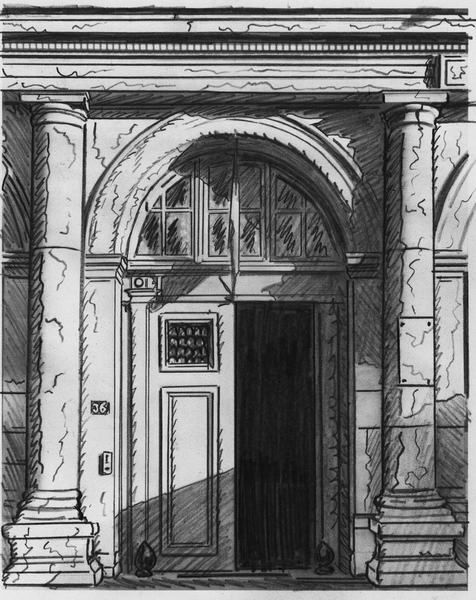 JeromeStavrog's tweet photo. Décor pour une case crayonnée de la planche 33 de ma #BD "La double mort de Frédéric Belot", adaptée du #romanpolicier de Claude Aveline. #bandedessinée #illustration #drawing #2dart #ligneclaire #ClearLine #romangraphique #graphicnovel #roman #novel https://t.co/51OD6aJsd6
