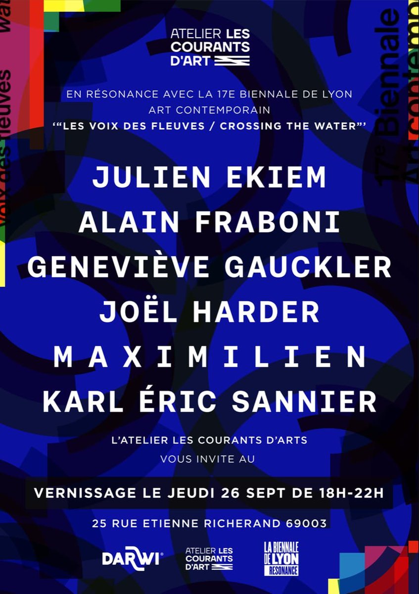 New paintings in my shared studio in Lyon, on September 26th 😀 #biennaledelyon