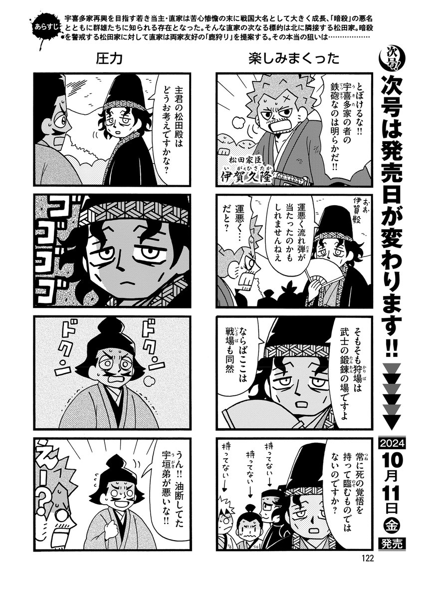 #殺っちゃえ宇喜多さん 42話掲載の
#コミック乱ツインズ 本日発売です。
引き続きVS松田氏編です。
