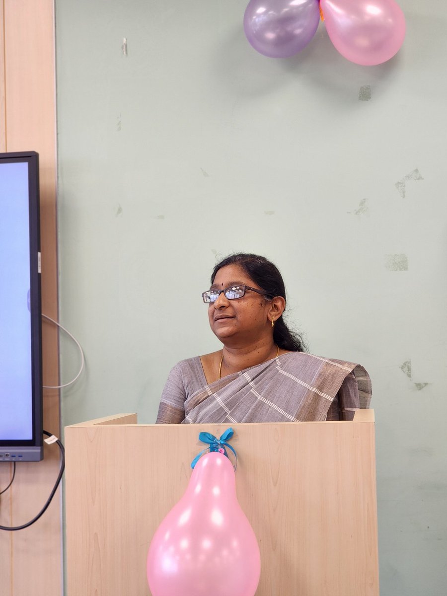 Aihmct1's tweet photo. Our faculty, Ms. A.G. Priya, was honored to be the Chief Guest at the International Housekeepers Week celebration at Yenepoya University on 12th Sep 2024. 🎉 #AIHMCT #HousekeepersWeek #YenepoyaUniversity #HospitalityLeadership https://t.co/Swgh7fwcXd