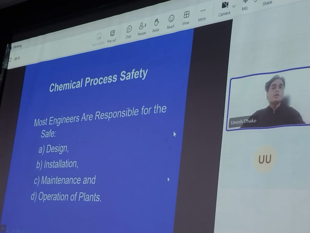 Orientation program on ‘Expanding Career Horizons: The Significance of Process Safety in Chemical Engineering’ under the initiatives of the Centre of Excellence was conducted for young Chemical Engineering students of Nirma University.

<a href="/NirmaUniTweets/">Nirma University</a> 
<a href="/ChEnected/">American Institute of Chemical Engineers (AIChE)</a> 
<a href="/PIINDLTD/">PI Industries Ltd</a>