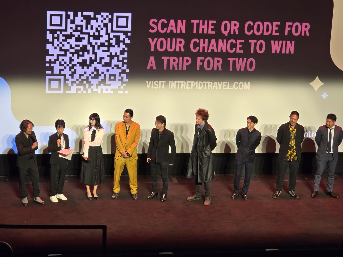 Went to see ザ・ゲスイドウズ The Gesuidouz during Midnight Madness yesterday with Ilse...
Japanese films never fail! This was something refreshing to watch for a midnight movie! Thank you for sharing your wondeful work, <a href="/KenichiUgana/">宇賀那健一/Kenichi Ugana</a>! Hope to meet you! #TIFF24 #TIFF2024