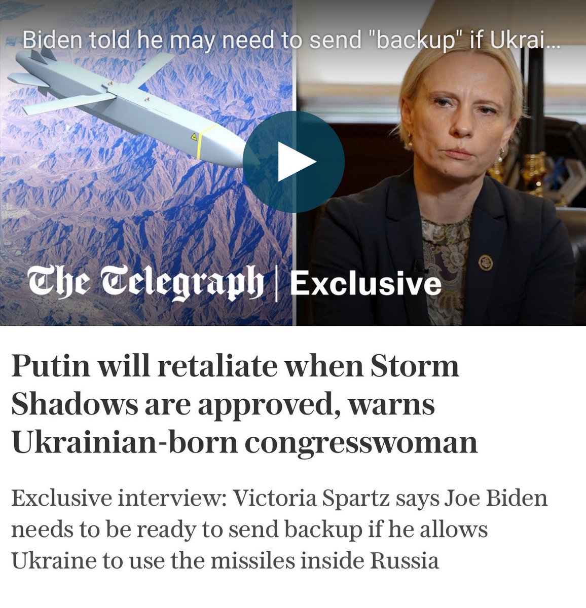 Yes, he will heroically bomb a Ukrainian supermarket again and then pull his jets out to avoid losing dozens of them