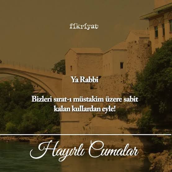Günaydın hayırlı cumalar 🙏