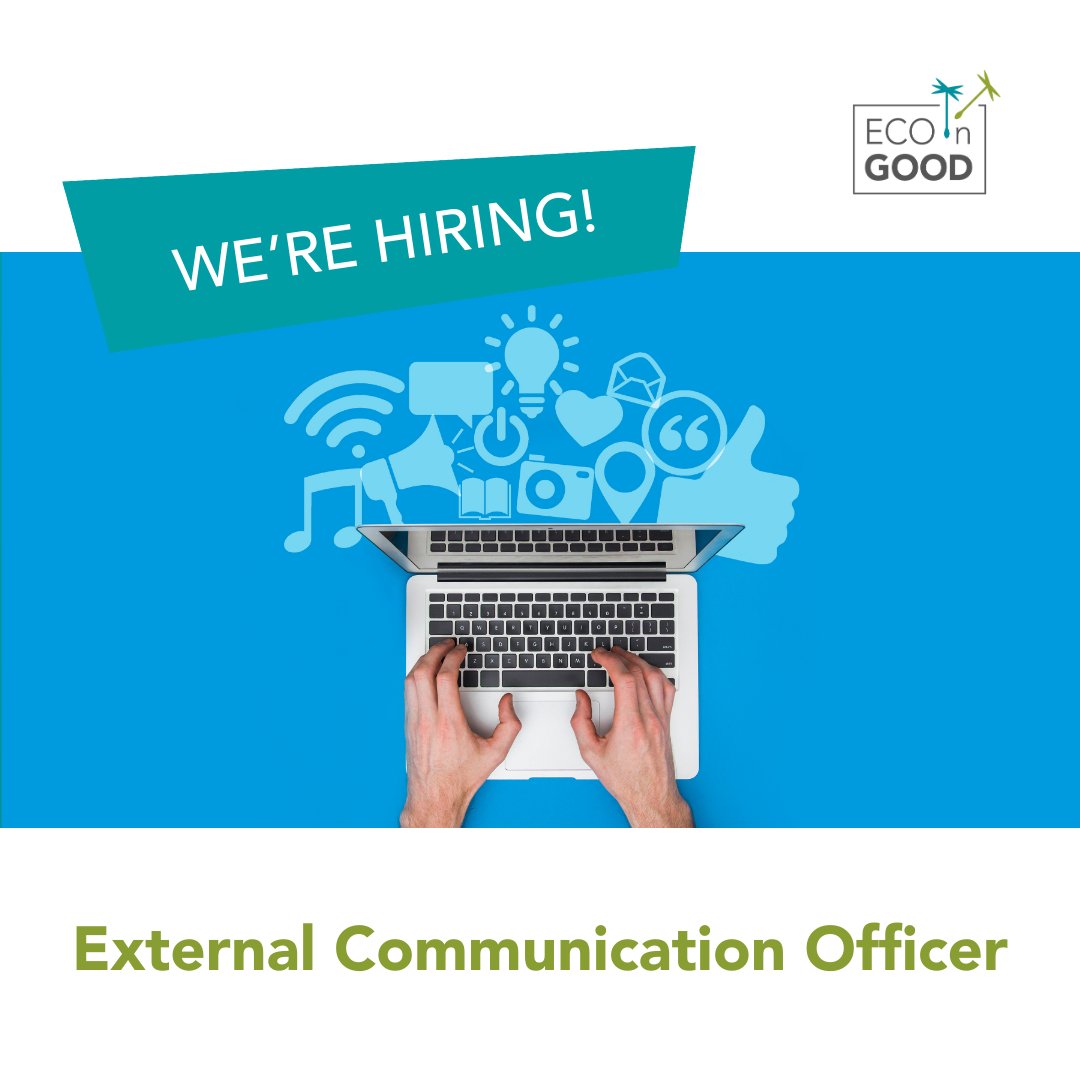 🌍 Transform the economy with us! We're hiring an External Communication Officer. 📢 20hrs/week, remote work. Apply by 27.9.2024. Make a real impact! #JobOpening #HiringNow

↘️ Details:  econgood.org/wp-content/upl…