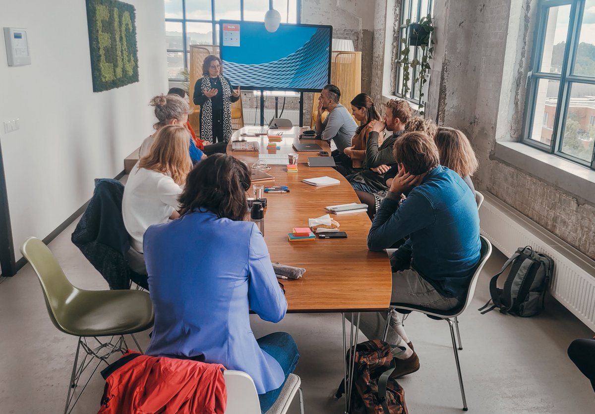💡 Yesterday, we had the pleasure of hosting our Solutions Journalism Accelerator Ambassadors, as well as two members of the <a href="/soljourno/">Solutions Journalism Network</a> , here at the <a href="/ejcnet/">European Journalism Centre</a> in Maastricht