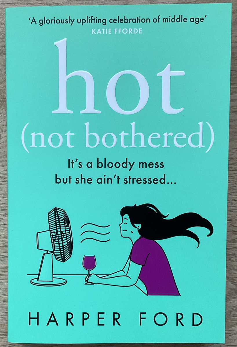 Lindahill50Hill's tweet photo. Thank you so much @Bookish_Becky for this cracking surprise copy of #hotnotbothered by Harper Ford coming from @AvonBooksUK 26th September. I so enjoyed #divorcednotdead (https://t.co/GIEtWVgRL0) so I’m looking forward to this one! https://t.co/EMAIYLt7eL