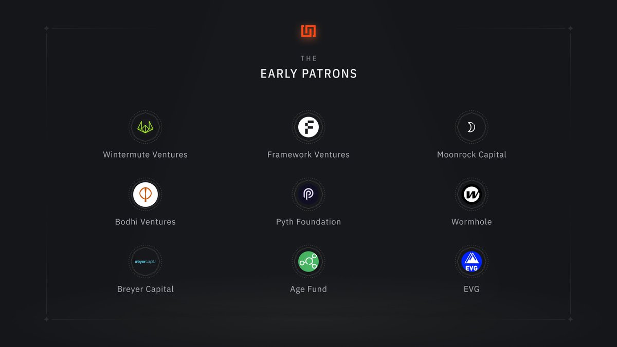 Infinex (@infinex_app) on Twitter photo Shoutout to our most bullish early patrons: <a href="/wmt_ventures/">Wintermute Ventures</a>, <a href="/hiFramework/">Framework Ventures</a>, <a href="/EVGHQ/">Everest Ventures Group (EVG)</a>, <a href="/BreyerCap/">Breyer Capital</a>, <a href="/bodhi_ventures/">Bodhi Ventures</a>, <a href="/wormhole/">Wormhole</a>, Age Fund, <a href="/PythNetwork/">Pyth Network 🔮</a>, and <a href="/MoonrockCapital/">Moonrock Capital</a>. Shoutout to our most bullish early patrons: <a href="/wmt_ventures/">Wintermute Ventures</a>, <a href="/hiFramework/">Framework Ventures</a>, <a href="/EVGHQ/">Everest Ventures Group (EVG)</a>, <a href="/BreyerCap/">Breyer Capital</a>, <a href="/bodhi_ventures/">Bodhi Ventures</a>, <a href="/wormhole/">Wormhole</a>, Age Fund, <a href="/PythNetwork/">Pyth Network 🔮</a>, and <a href="/MoonrockCapital/">Moonrock Capital</a>.