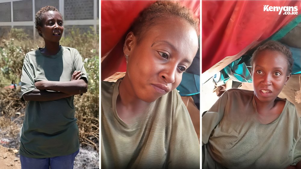 Former NTV health reporter Nasibo Kabale living in the streets