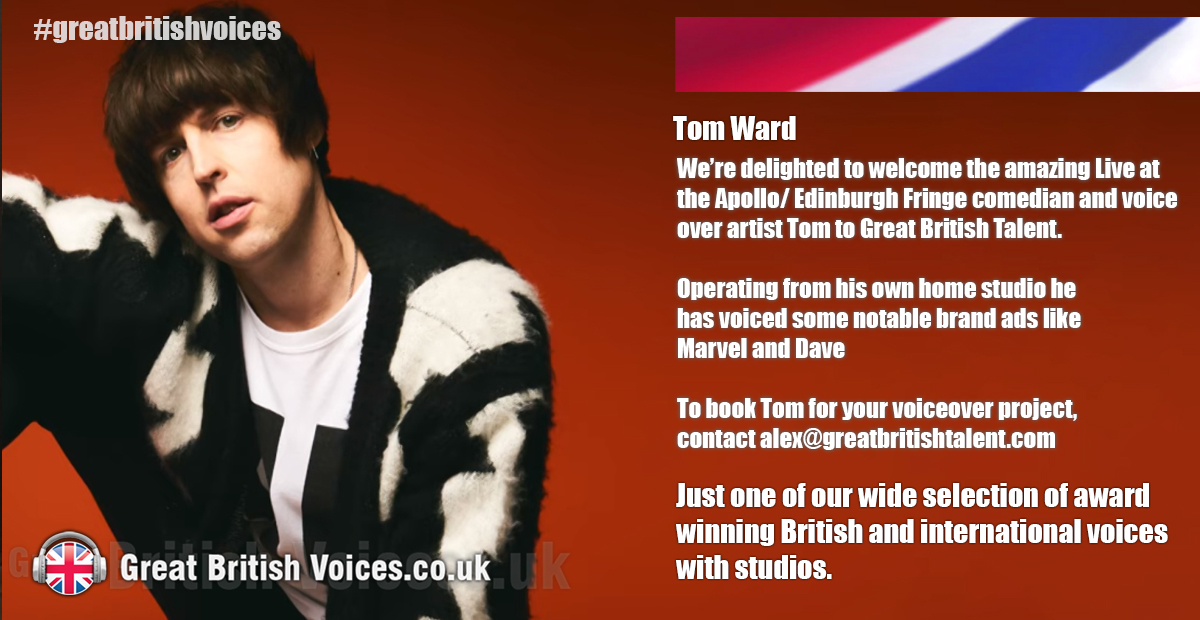 Tom is just one of our many known names at #GreatBritishVoices <a href="/greatbritishuk/">The Great British Talent Group</a> - check them all out here: greatbritishvoices.co.uk/celebrity-voic…  #comedian #voiceover #celebrityvo #tvnarrator #famousvoices #celebrityagent #agent x.com/alex_gbvoices/…