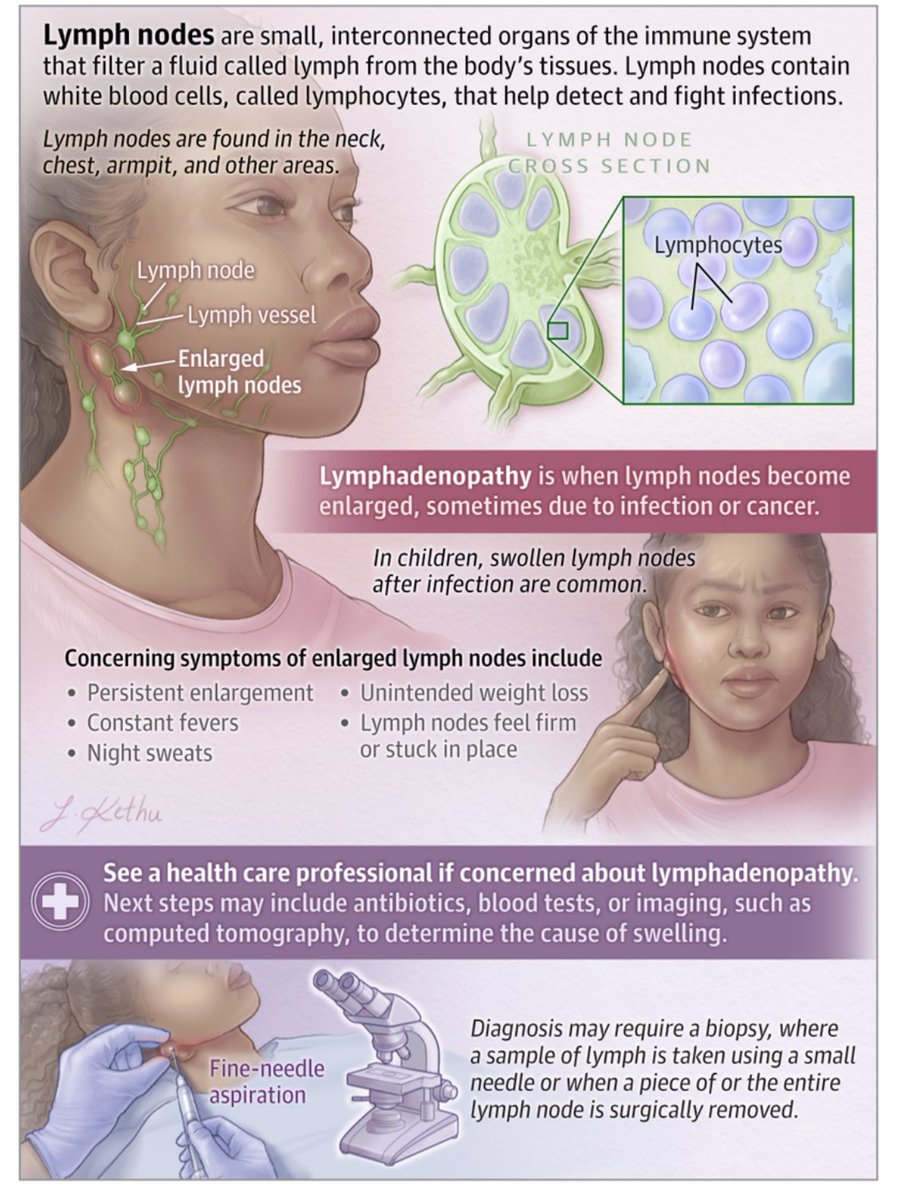 Enlarged lymphnodes( vergrote lymphklieren)