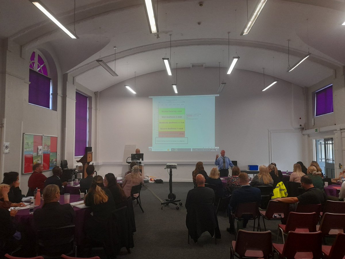 <a href="/OAHemsworth/">Outwood Academy Hemsworth</a> staff received a great session from Wakefield advisory services on Hearing Impairments and how to supporrt our students. #inclusion