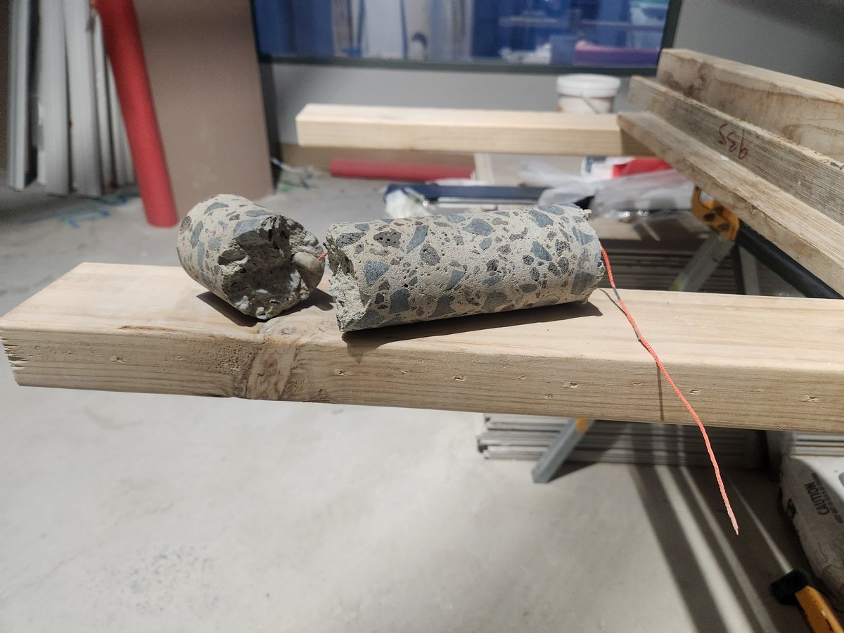 QTCBuild's tweet photo. Boring whole day? More like Boring Hole Day! Which was quite exciting actually.

Today we bored out a variety of different-sized holes for dental services, including lines for suction, compressed air, water, waste, electrical, switching, body protection, and provisional conduits https://t.co/VvyyEfZ20I