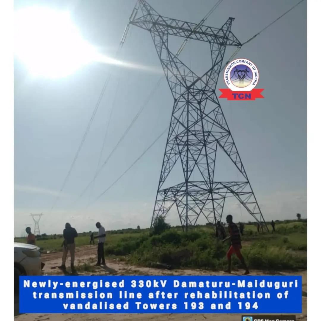 While we appreciate the efforts of the government and the TCN for restoring power to the good people of Borno state, it is equally important to remind them to put adequate measures to protect this critical national infrastructure against the dreaded terrorist groups from blowing.