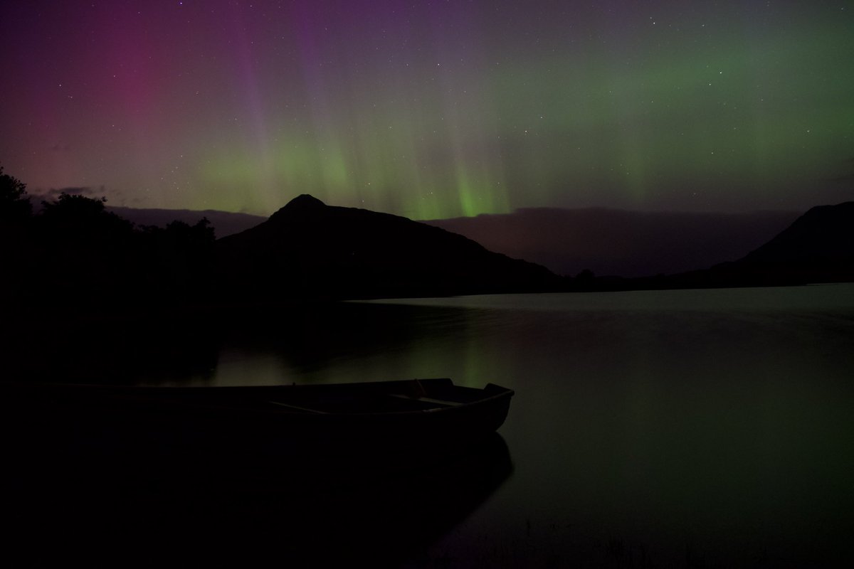 Chris Conroy (@chris_fish_bio) on Twitter photo A stunning view of Aurora over the north of Scotland this evening - love it’s reflection in the loch 🙂
#aurora #auroraborealis #northernlights #auroraphotography #nightskyphotography #landscapephotography #58degreesnorth #highlands #scotland
<a href="/BBCScotlandNews/">BBC Scotland News</a> <a href="/BBCScotWeather/">BBC Scotland Weather</a> A stunning view of Aurora over the north of Scotland this evening - love it’s reflection in the loch 🙂
#aurora #auroraborealis #northernlights #auroraphotography #nightskyphotography #landscapephotography #58degreesnorth #highlands #scotland
<a href="/BBCScotlandNews/">BBC Scotland News</a> <a href="/BBCScotWeather/">BBC Scotland Weather</a>