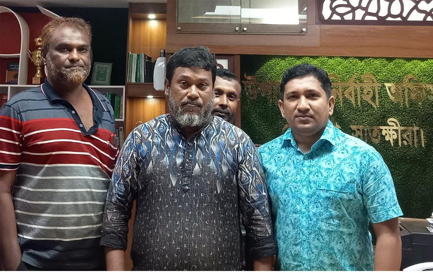 দেবহাটায় ইউএনও, ওসির সাথে ফেয়ার মিশনের শুভেচ্ছা বিনিময়