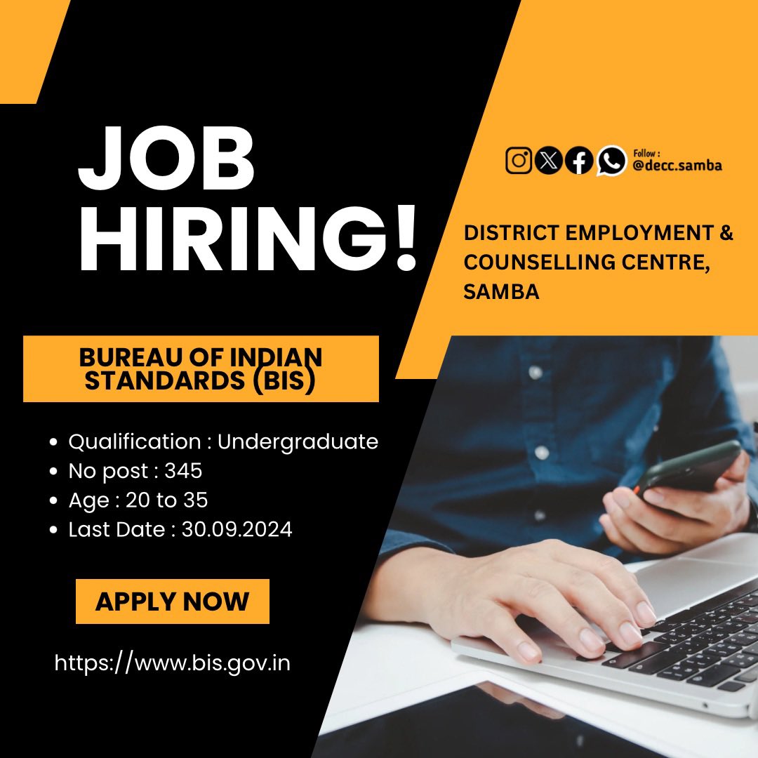 DeccSamba's tweet photo. Job Hiring! https://t.co/pSEGmWrRz0