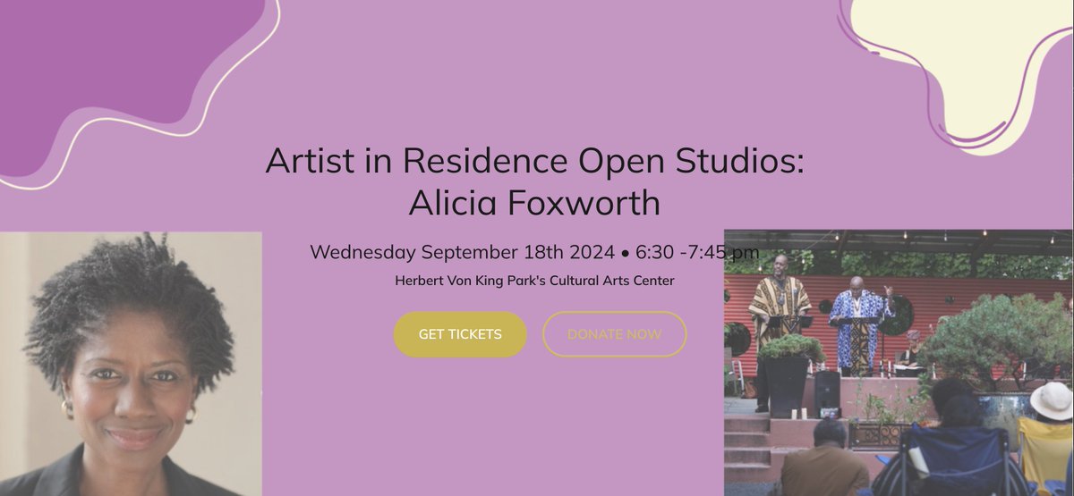 At the next Brownstone Steps Garden Reading, members of the audience will join us on stage. It's the OPEN STUDIO of works by Alicia Foxworth, made possible by <a href="/LaundromatProj/">The Laundromat Project</a> .
9/18/2024 at 6:30 P.M.
Von King Cultural Arts Center
BedStuy, Brooklyn, NY
Admission is free. 

✌🏿❤️🎭