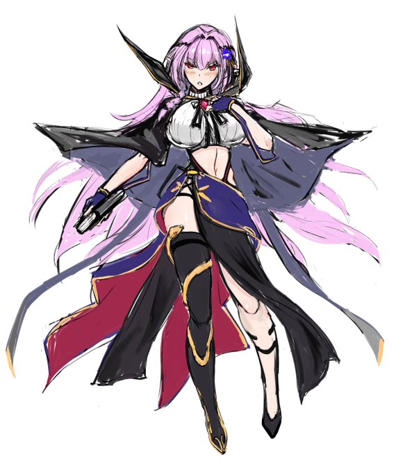 @_AyaNue_ ざっくりですがリーシャちゃん描かせて頂きましたー。 