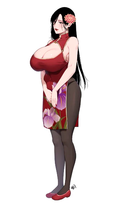 チャイナ爆乳バニーおばさんかわいいやつ 