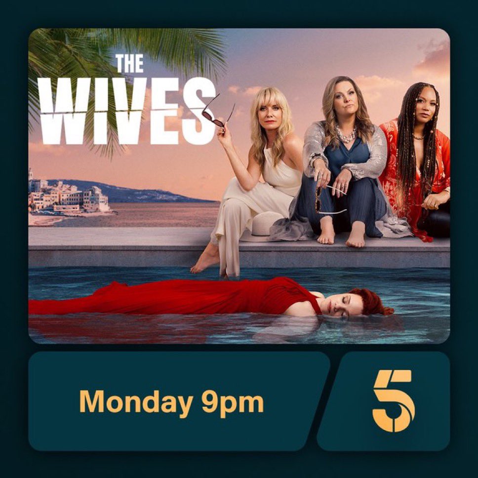 IainMcCallum (@iain_mccallum) on Twitter photo VERY EXCITED - #TheWives arrives on <a href="/channel5_tv/">Channel 5</a> on Monday and I can’t wait. Starring the brilliant <a href="/Angela_Griffin/">Angela Griffin</a> <a href="/mouthwaite/">tamzin outhwaite</a> #JoJoyner and <a href="/ChrissyBotto/">Christine Bottomley</a> it promises to keep us all caught up in the gripping stories of these women over the coming weeks! VERY EXCITED - #TheWives arrives on <a href="/channel5_tv/">Channel 5</a> on Monday and I can’t wait. Starring the brilliant <a href="/Angela_Griffin/">Angela Griffin</a> <a href="/mouthwaite/">tamzin outhwaite</a> #JoJoyner and <a href="/ChrissyBotto/">Christine Bottomley</a> it promises to keep us all caught up in the gripping stories of these women over the coming weeks!