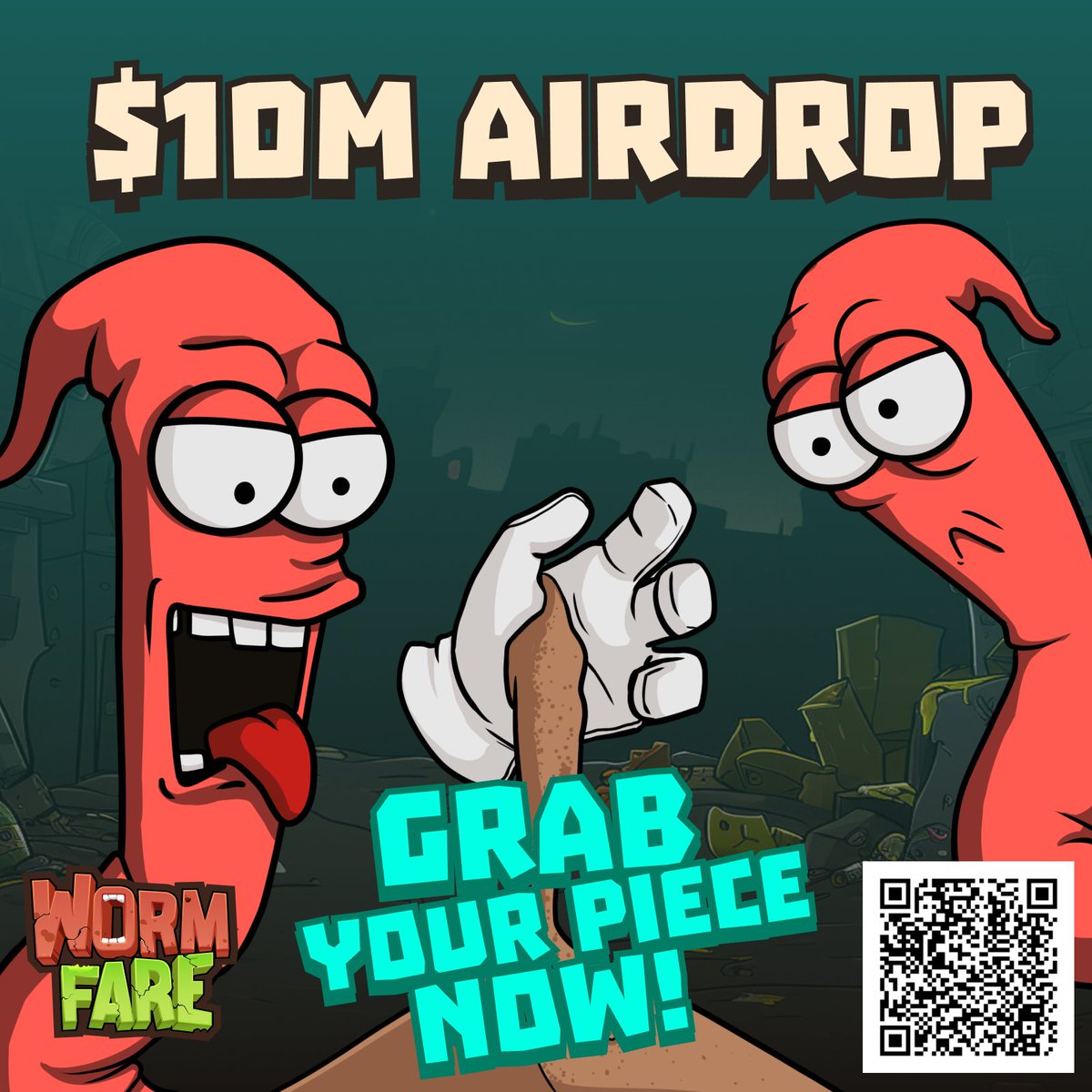 I’ve already grabbed a piece and not going to stop on that! JOIN me!The more of us the bigger our share in the fantastic Wormfare Drop! 💪

app.wormfare.com/#/referral-cod…

#wormfare #wormup #earn