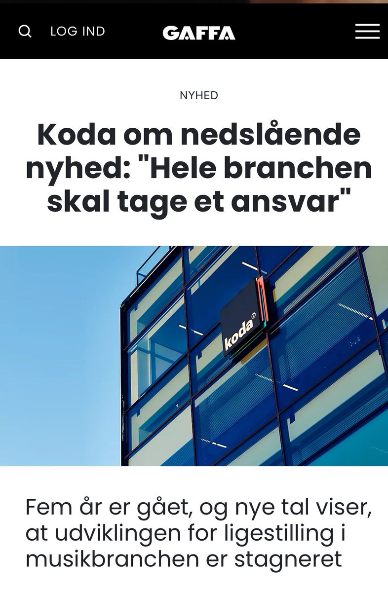 Kun 10 procent af de penge@koda_dk udbetaler, havner i de kvindelige musikskaberes lommer gaffa.dk/nyheder-fra-ga…