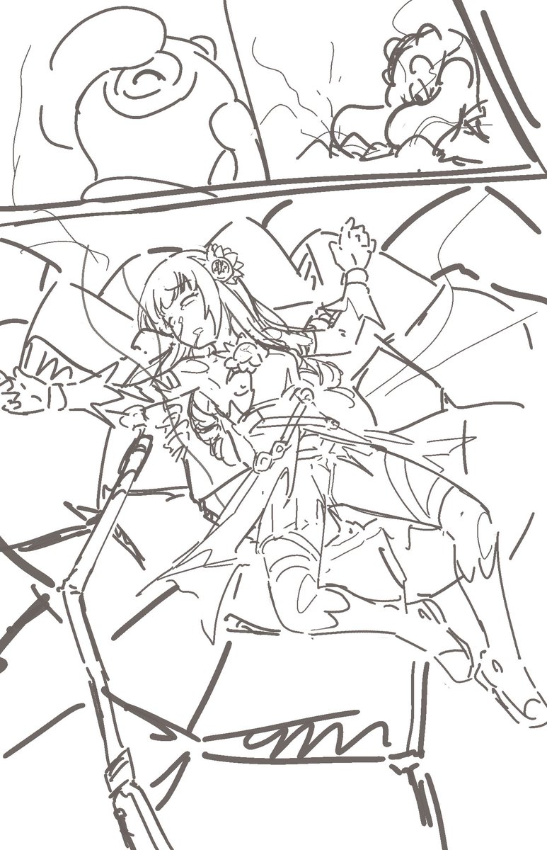 楓をボコボコにしたいけど描けない 