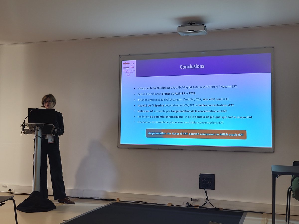Début très fort et intéressant de la 3ème journée @cfh_2024
lors d'une session hot topics !