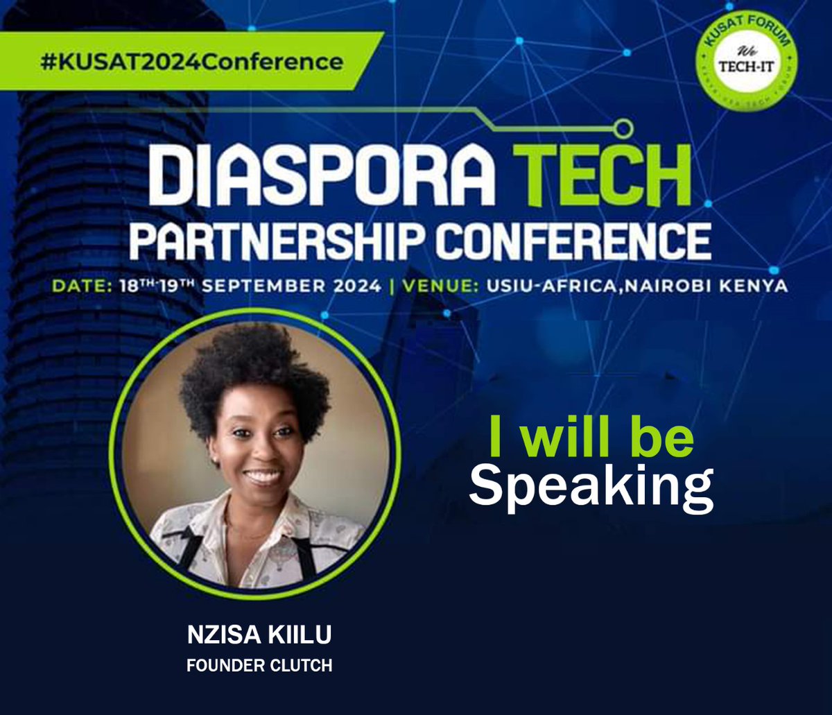 KusatForum's tweet photo. Join us for keynote sessions, panel discussions, and networking opportunities that will empower you to turn ideas into action and create a sustainable tech future.
@konzatech 
@QhalaHQ 
#KUSAT2024Conference https://t.co/KbdlZjKHWv