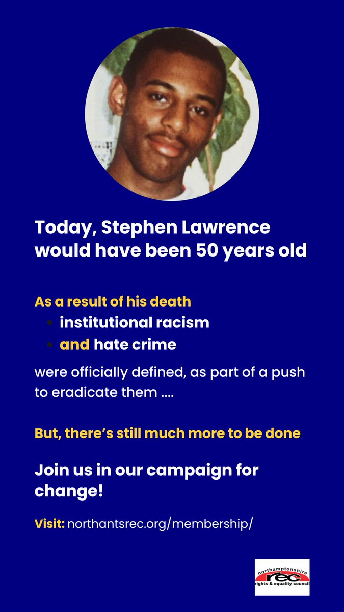 Stephen Lawrence would have been 50 years old today