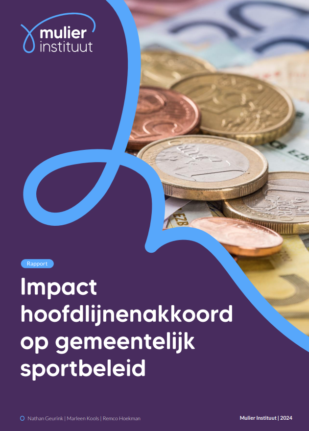 Het kabinet is van plan de specifieke uitkeringen voor sport over te hevelen naar het gemeentefonds. Ook komt er een budgetkorting van 10 procent op dat fonds. Sportambtenaren zijn bang dat er zo minder geld voor sport overblijft.
👉mulierinstituut.nl/actueel/sporta…