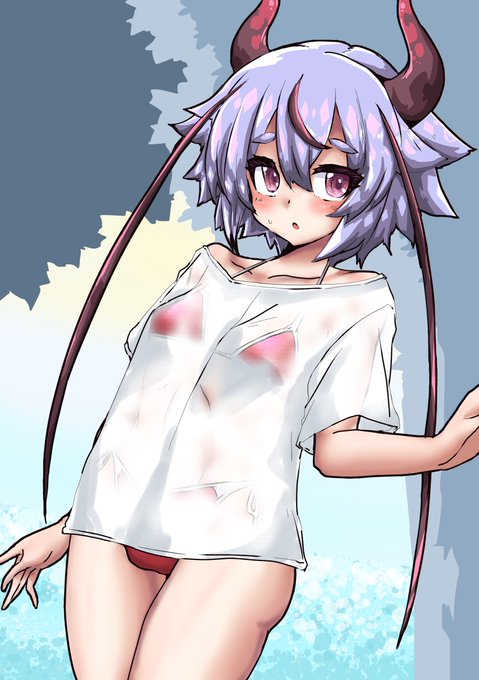 今日の日課はビキニ透けTシャツ鳴花ミコトちゃんです 