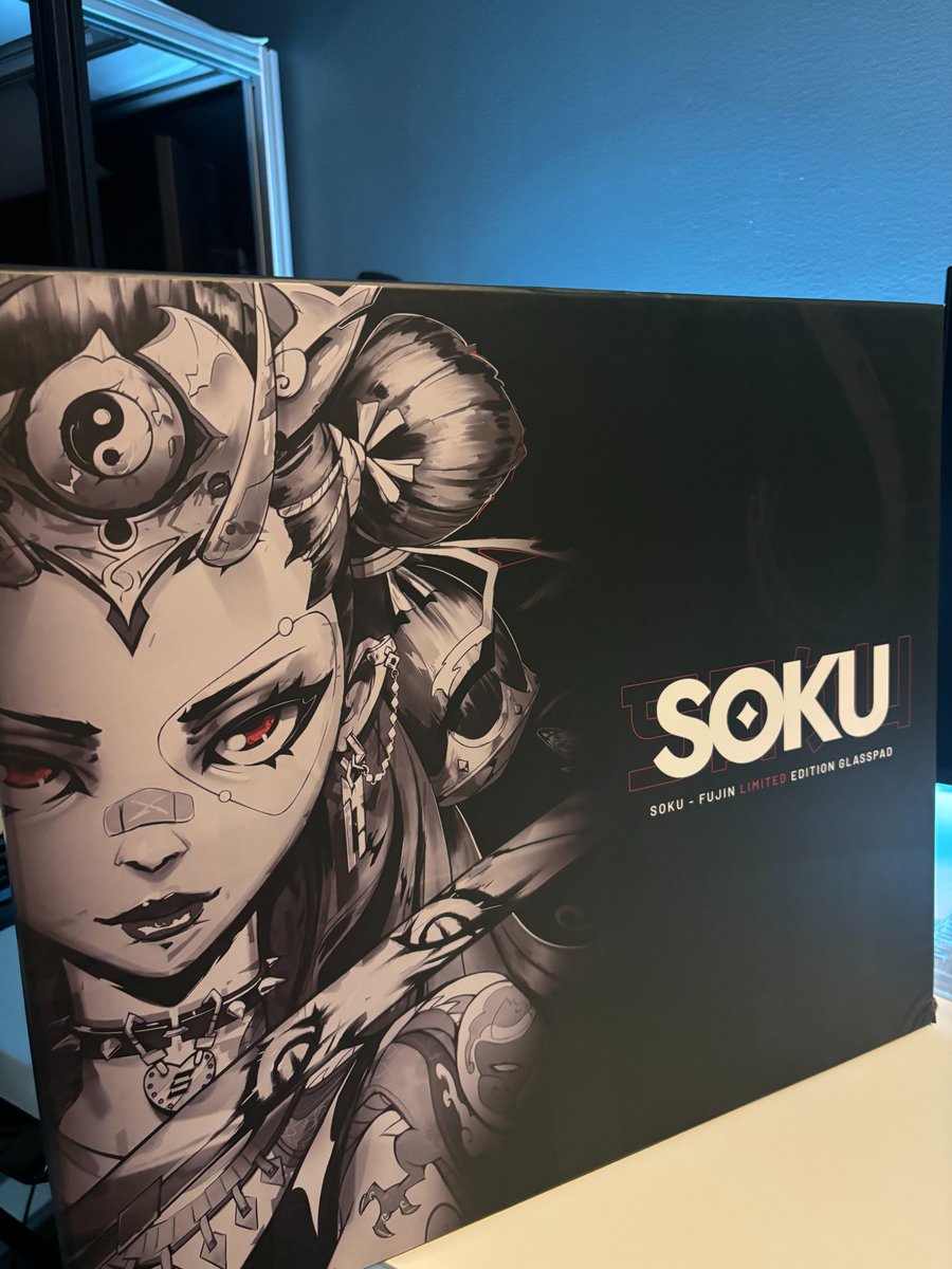 🚨SOKU - FUJIN GLASSPAD GIVEAWAY! 🚨

How to enter:

1⃣ - Follow <a href="/wearemaxgaming/">MaxGaming</a> and <a href="/SOKU_gg/">SOKU</a> on twitter.
2⃣ - Retweet and tag 2 friends.

Winner will be drawn on Monday (16th of September).

Happy gaming! 🎮