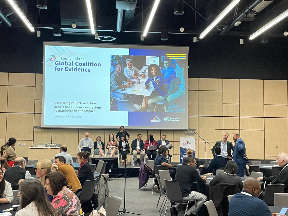 Knowledge to Policy Center - AUB (@k2pcenter) on Twitter photo Starting now #GES2024 HallC1
Launch of the Global Coalition for Evidence: Catalyzing collective action across the evidence ecosystem to maximize health impact
#K2P
<a href="/GESummit/">GESummit</a>
<a href="/AUB_Lebanon/">American University of Beirut</a>
<a href="/FHS_AUB/">Faculty of Health Sciences at AUB</a> Starting now #GES2024 HallC1
Launch of the Global Coalition for Evidence: Catalyzing collective action across the evidence ecosystem to maximize health impact
#K2P
<a href="/GESummit/">GESummit</a>
<a href="/AUB_Lebanon/">American University of Beirut</a>
<a href="/FHS_AUB/">Faculty of Health Sciences at AUB</a>