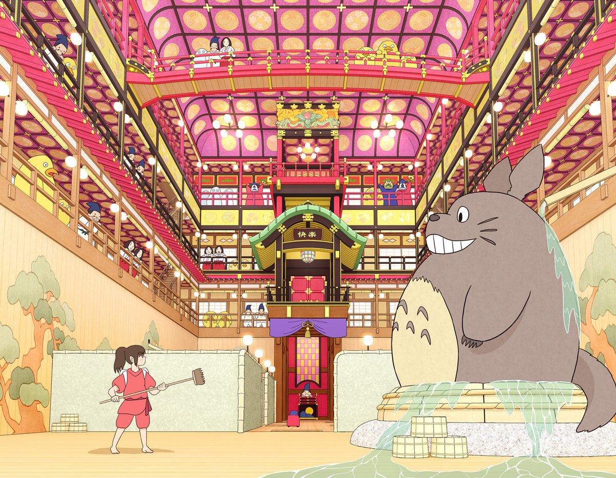 K87559009's tweet image. 千尋VSトトロ