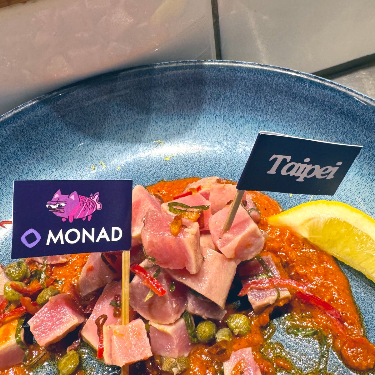 LazyBlockchain's tweet photo. Thanks, @salmonad_xyz
You were delicious💜
#Taiwanads #MonadEco https://t.co/vq0XvyaoQm