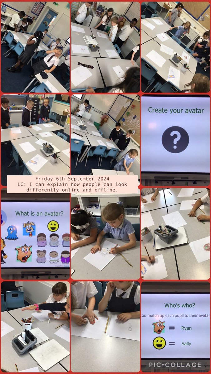 MRPAyear2B's tweet image. In Computing this week we have been looking at how we might change our appearance online and why... We created our own avatars and discussed how they can be used to disguise personal information. 
#MRPAComputing #MRPALearning #DigitalLiteracy #KS1