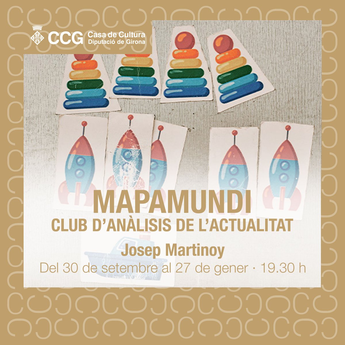 casadeculturagi's tweet image. 🌏Vols analitzar aprendre a analitzar l'actualitat? No et perdis Mapamundi, un club per entendre els grans reptes que té el món actual.

👉tuit.cat/9mT3e