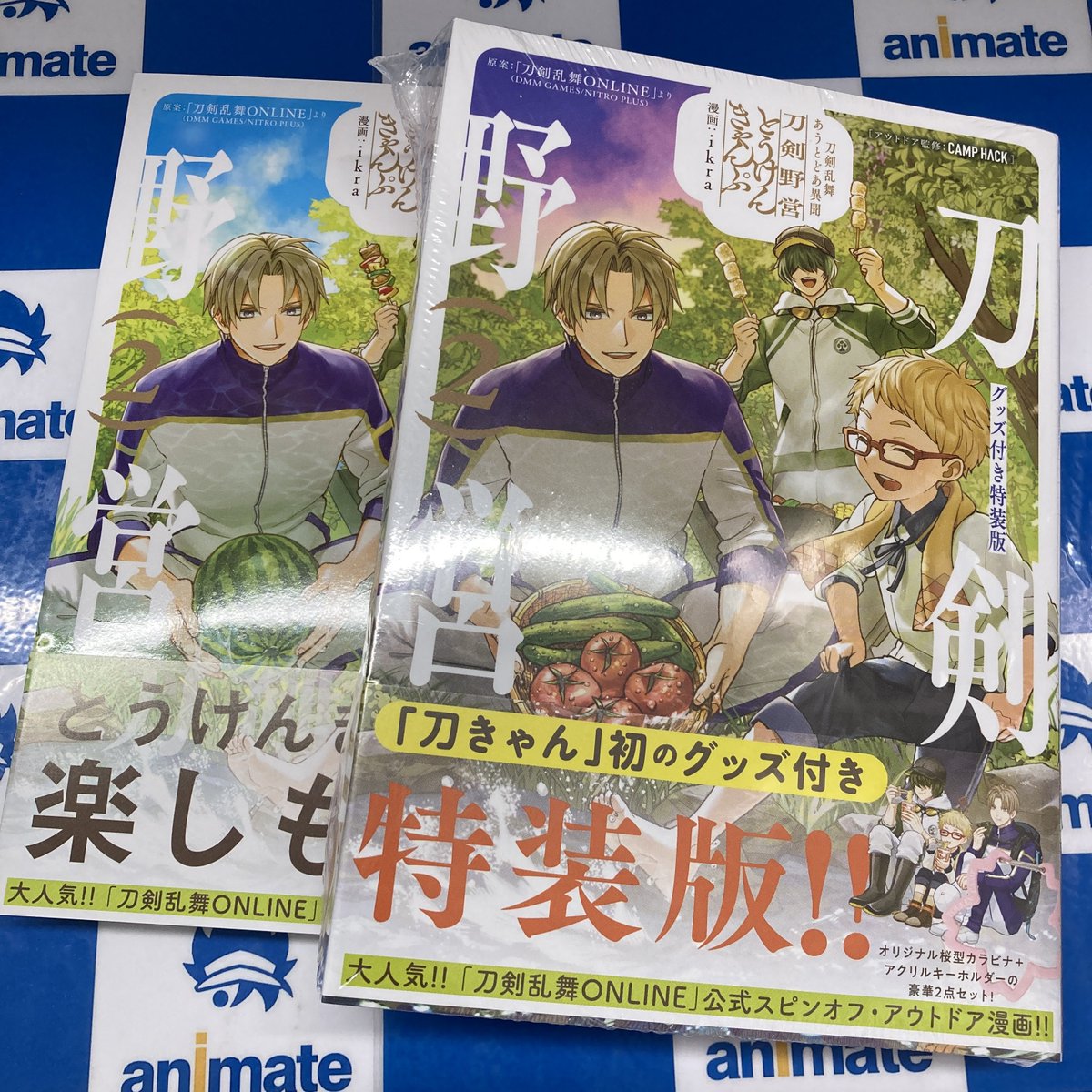 書籍入荷情報】 『#刀剣乱舞 あうとどあ異聞 刀剣野営(2) 通常版