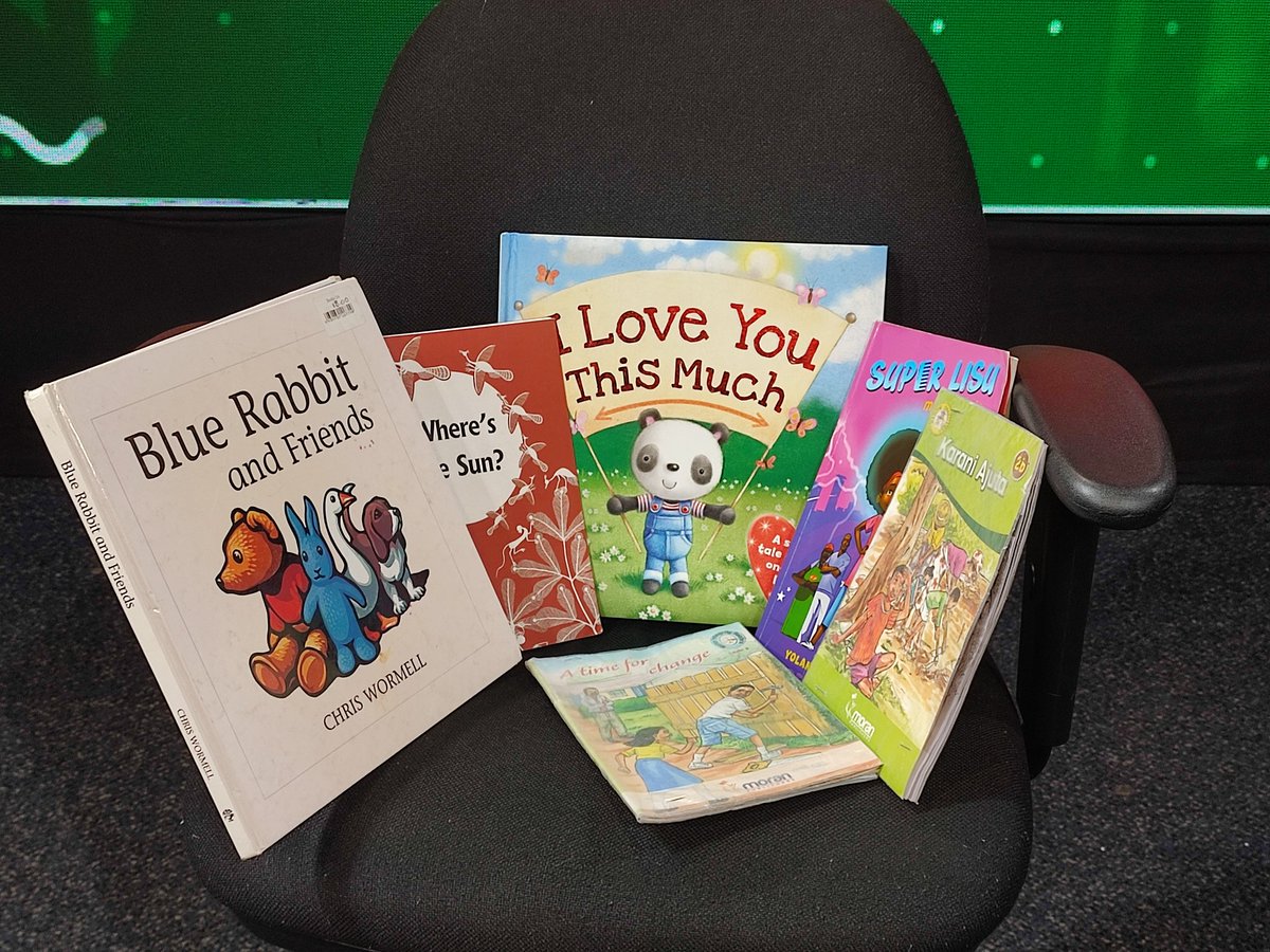 Eewangari's tweet photo. A serving of the BIG MINDS #readaloud buffet on @KBCChannel1 this month....
#readingforpleasure
#readingisfun
#AllForBooks https://t.co/iG4JD3t0cb